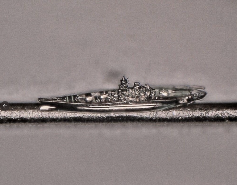 Nhật Bản in 3D mô hình tàu chiến Yamato, nhưng nhỏ đến mức phải quan ...