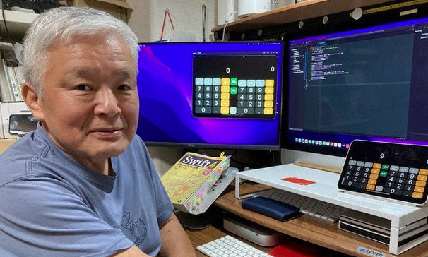 Kỹ sư đã về hưu Nhật Bản giới thiệu App máy tính “2 trong 1”